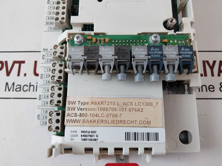 Abb Rdcu-02C 64607901 G Profibus Adapter Rpba-01
