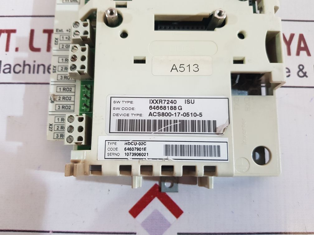 Abb Rdcu-02C Drive Control Unit 64607901E/64668188G