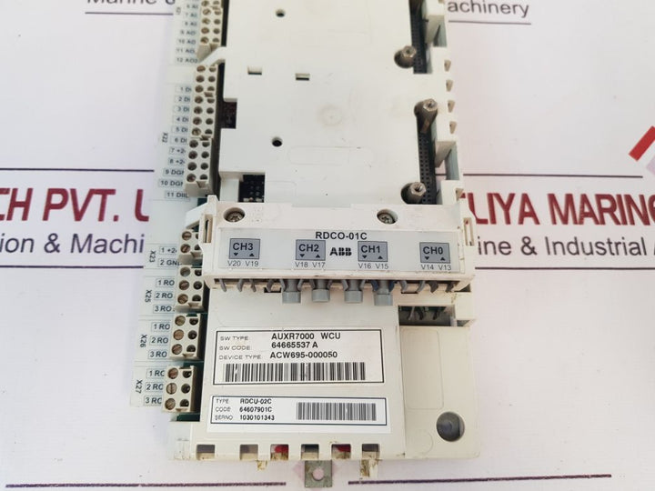 Abb Rdcu-02C Inverter Control Unit 64607901 C