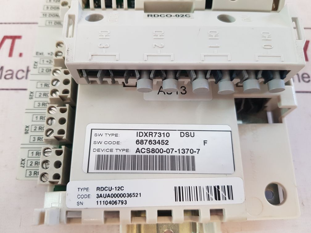 Abb Rdcu-12C 3Aua0000036521 Control Unit Rtac-01