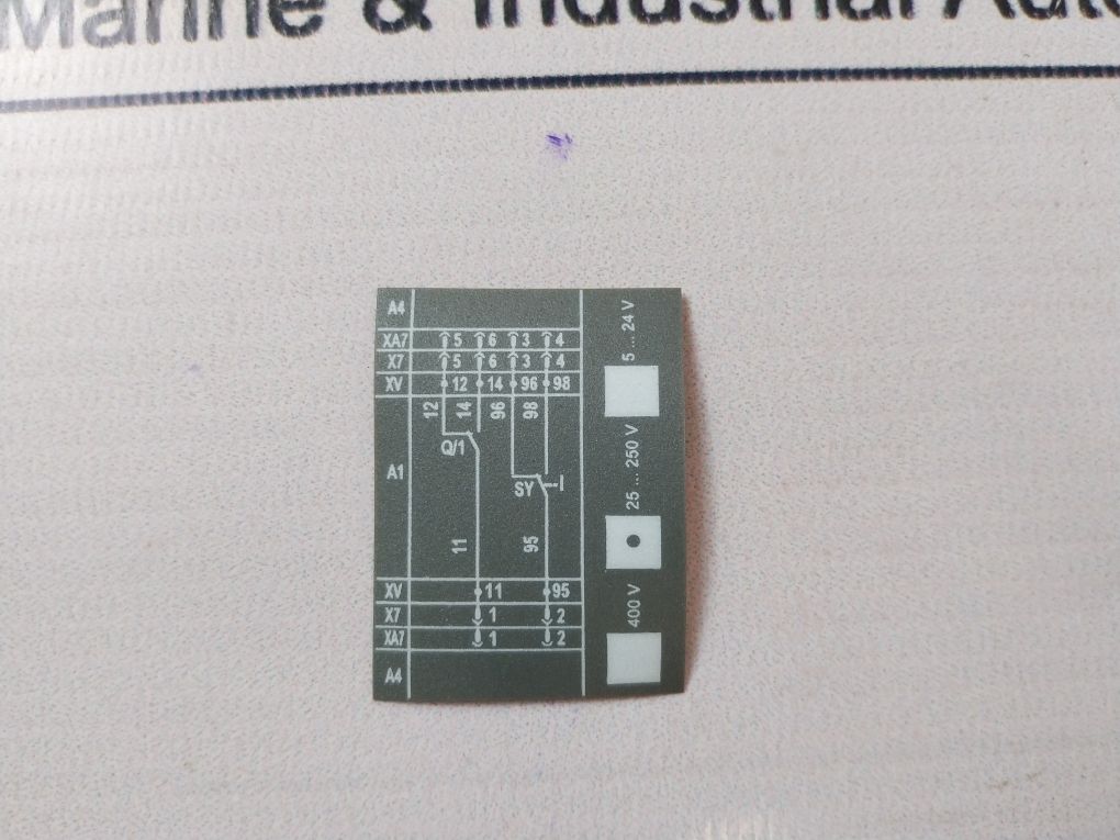 Abb Re0071 Moulded Case Circuit Breakers Kit 1Sd A051368 R1 94V-0