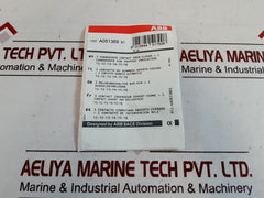 Abb Re0071 Connectors Plug-socket 1Sd A051369 R1