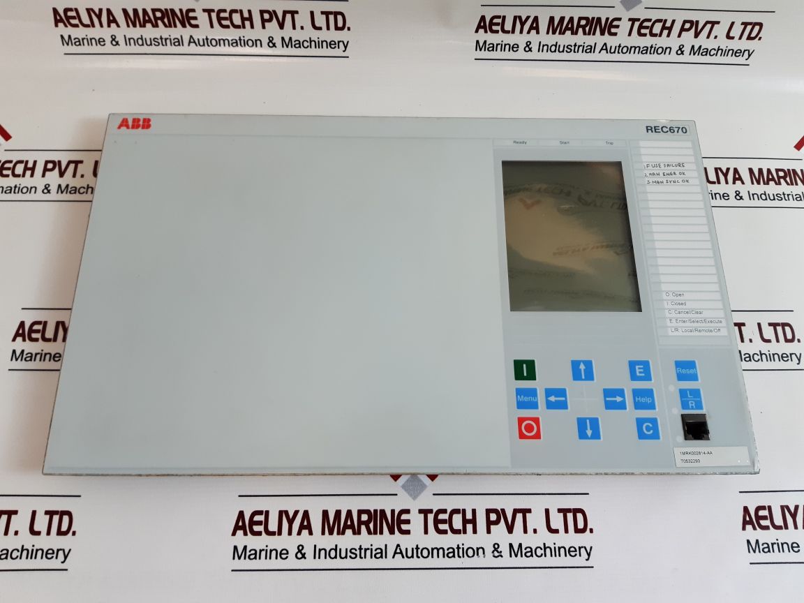 Abb Rec670 Display 1Mrk002814-aa Free Shipping By Express