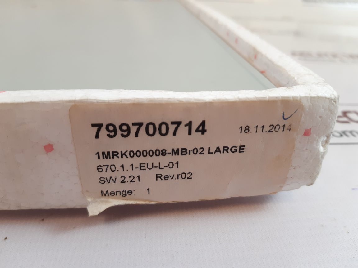 Abb Rec 670 Display 1Mrk000008-mb Rev.R.I0 Free Shipping