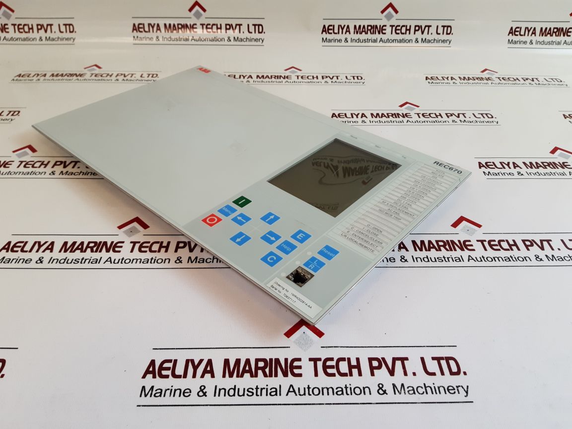Abb Rec 670 Display 1Mrk000008-mb Rev.R.I0 Free Shipping
