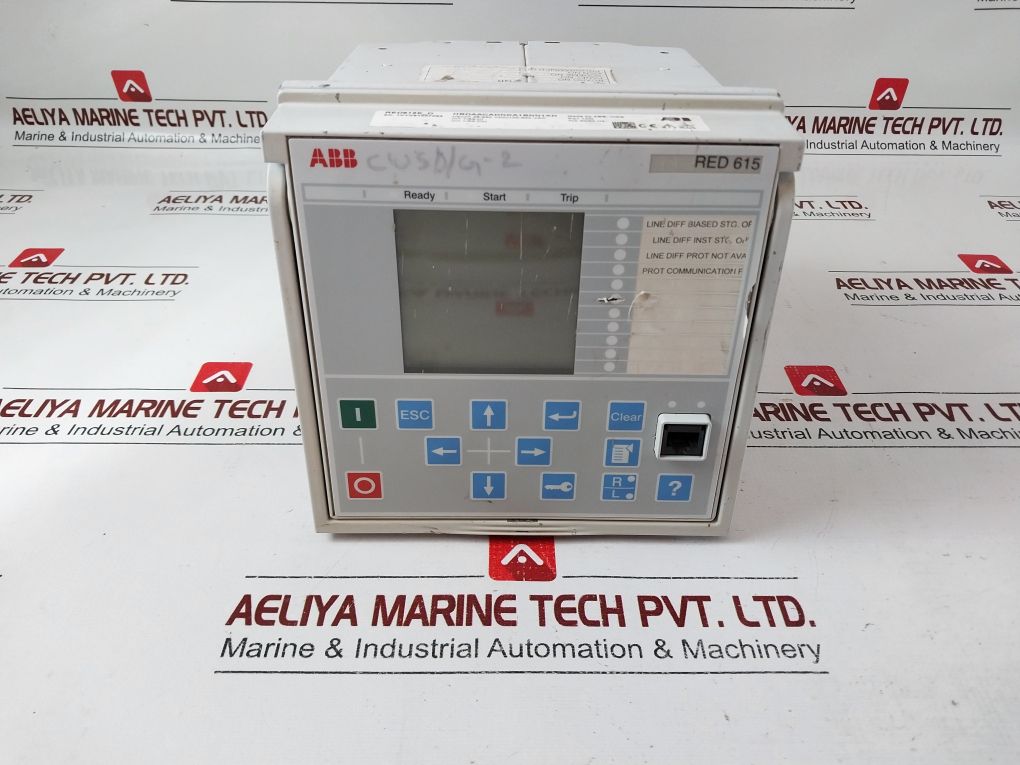 Abb Red 615 ,Red615E_D Feeder Protection And Control Relay 2Rca013892A0003D