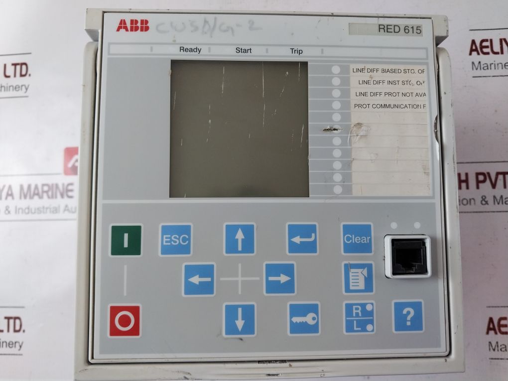 Abb Red 615 ,Red615E_D Feeder Protection And Control Relay 2Rca013892A0003D