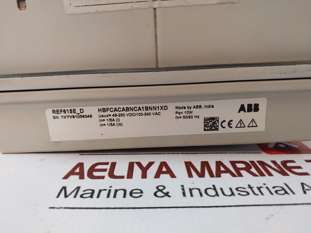 Abb Ref615E_D Feeder Protection And Control Relay Hbfcacabnca1Bnn1Xd