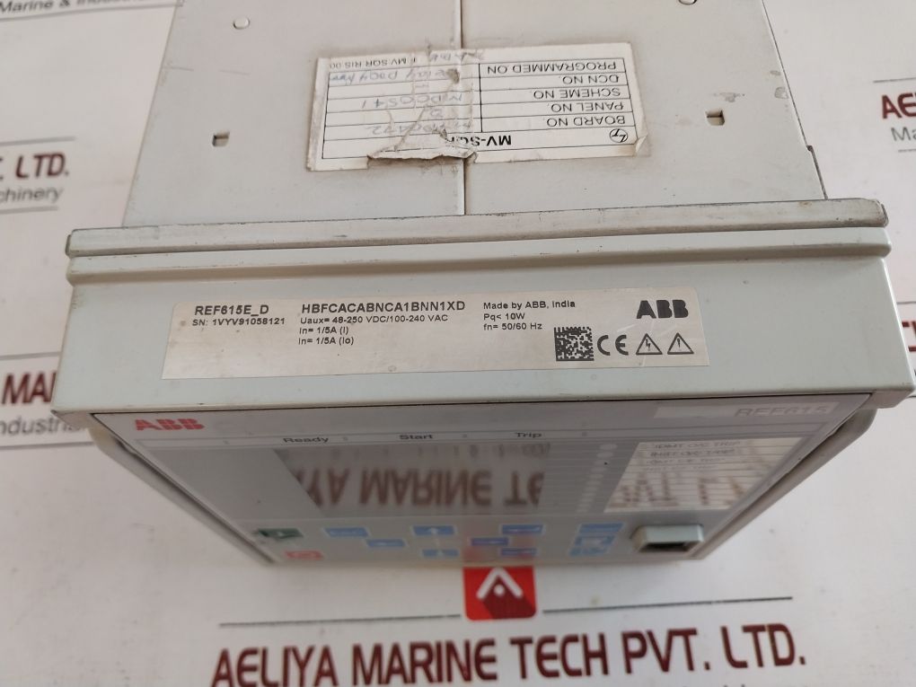 Abb Ref615E_D Feeder Protection And Control Relay 2Rca013892A0003D