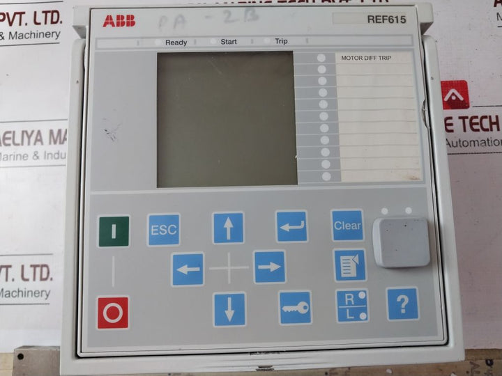 Abb Ref615E_D Feeder Protection And Control Relay 2Rca021397A0001H
