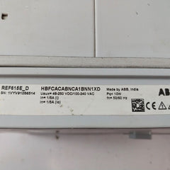 Abb Ref615E_D Feeder Protection And Control Relay 2Rca021397A0001H