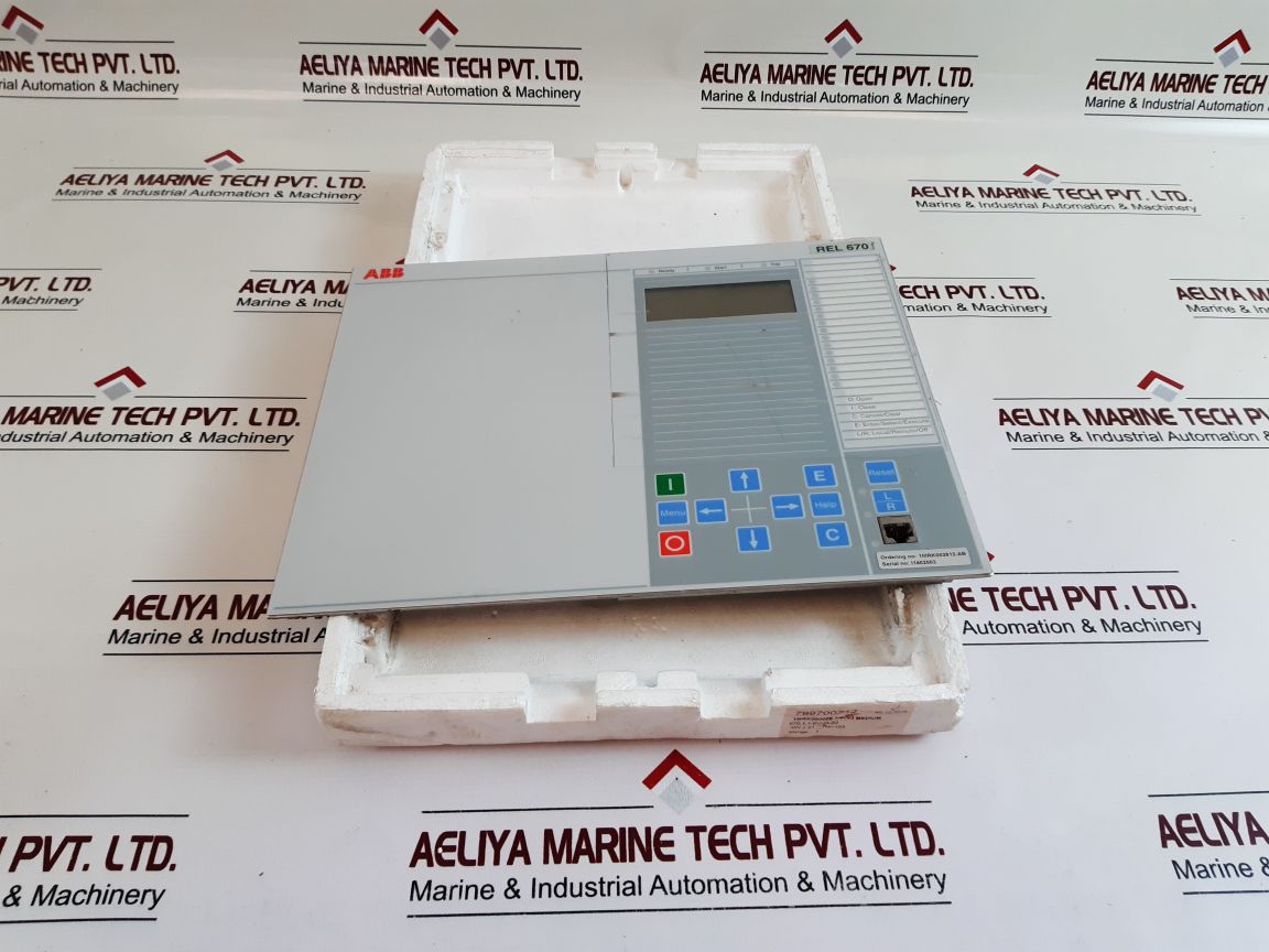 Abb Rel670 Display Panel 1Mrk000008-pb Free Shipping