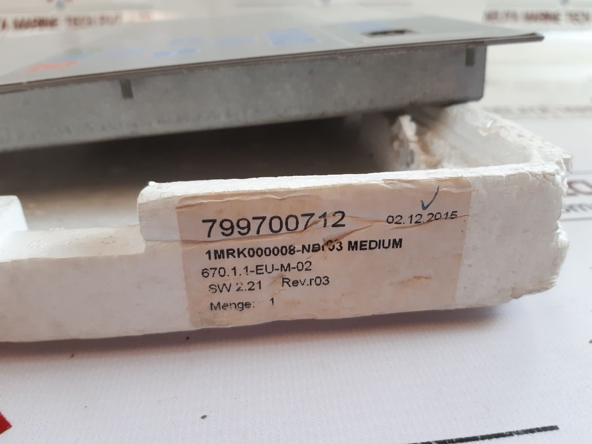 Abb Rel670 Display Panel 1Mrk000008-pb Free Shipping