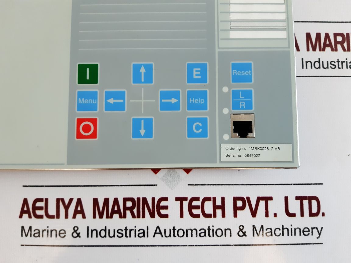 Abb Rel670 Display Panel 1Mrk000008-pb Free Shipping