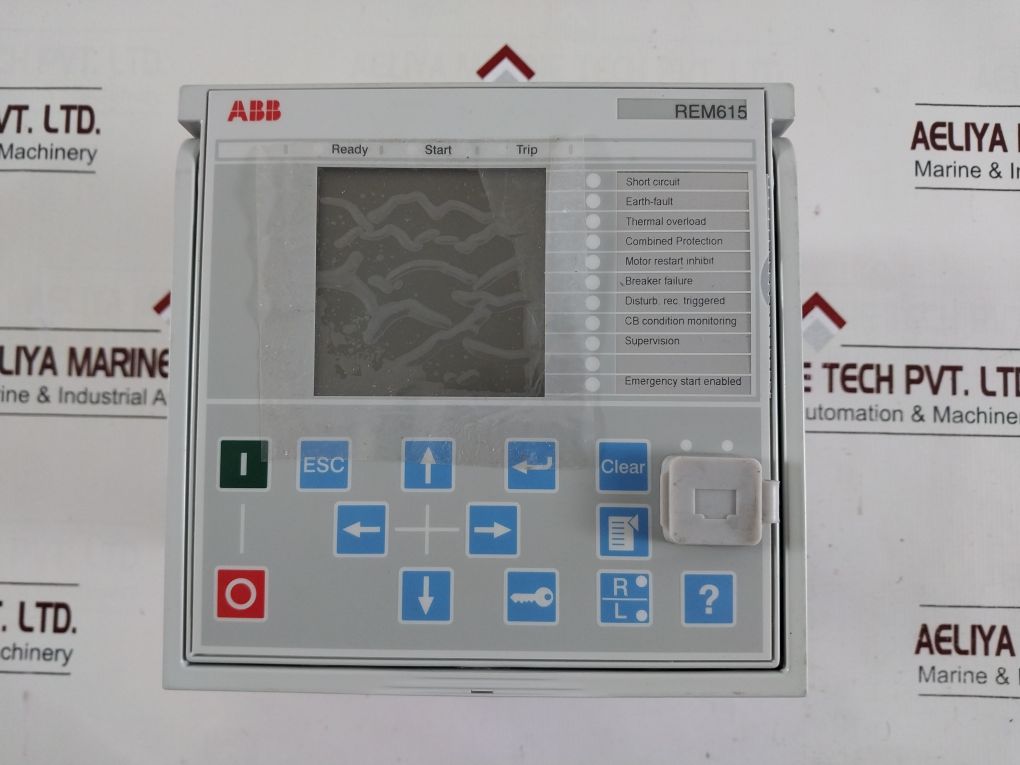 Abb Rem615 Motor Protection And Control Relay Rem615E_G 50/60 Hz