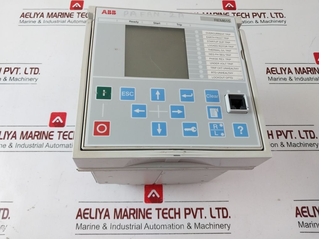 Abb Rem615 Hbmbccahnca1Bnn1Xd Motor Protection And Control Relay Rem61 ...