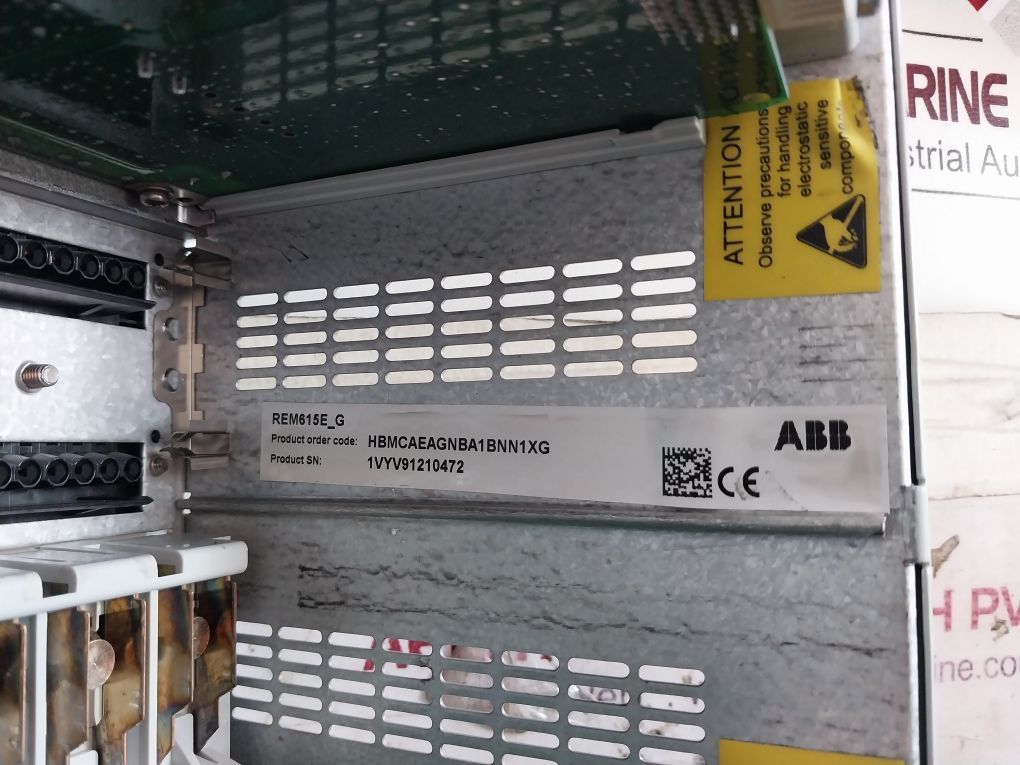 Abb Rem615 Motor Protection Relay Rem615E_G