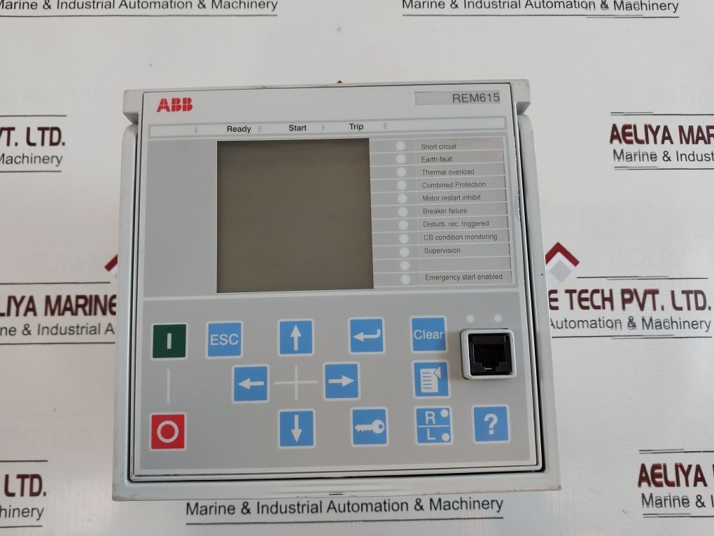 Abb Rem615 Motor Protection Relay Rem615E_G