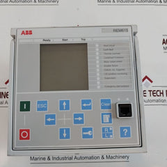 Abb Rem615 Motor Protection Relay Rem615E_G