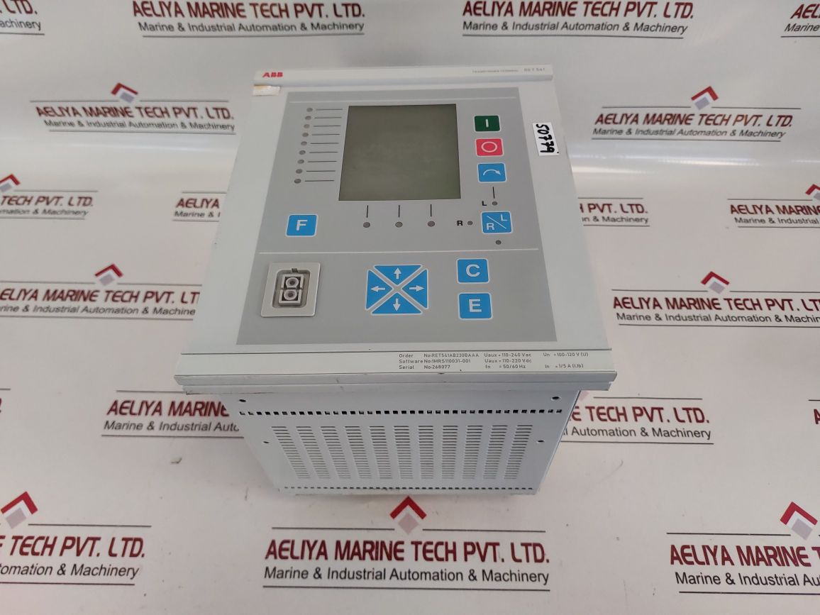 Abb Ret541 Transformer Terminal Ret541Ab230Aaaa – Aeliya Marine Tech