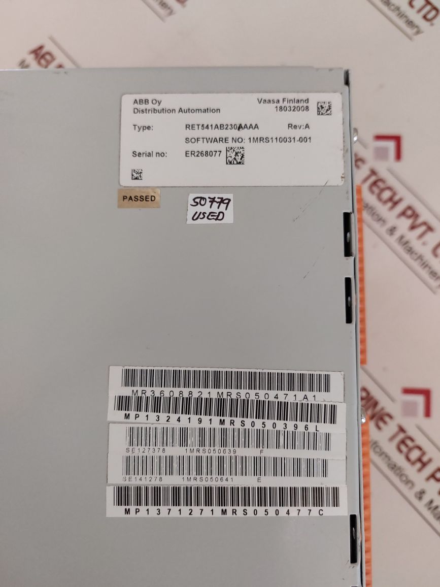 Abb Ret541 Transformer Terminal Ret541Ab230Aaaa