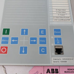 Abb Ret670 Display 1Mrk000008-hb Free Shipping
