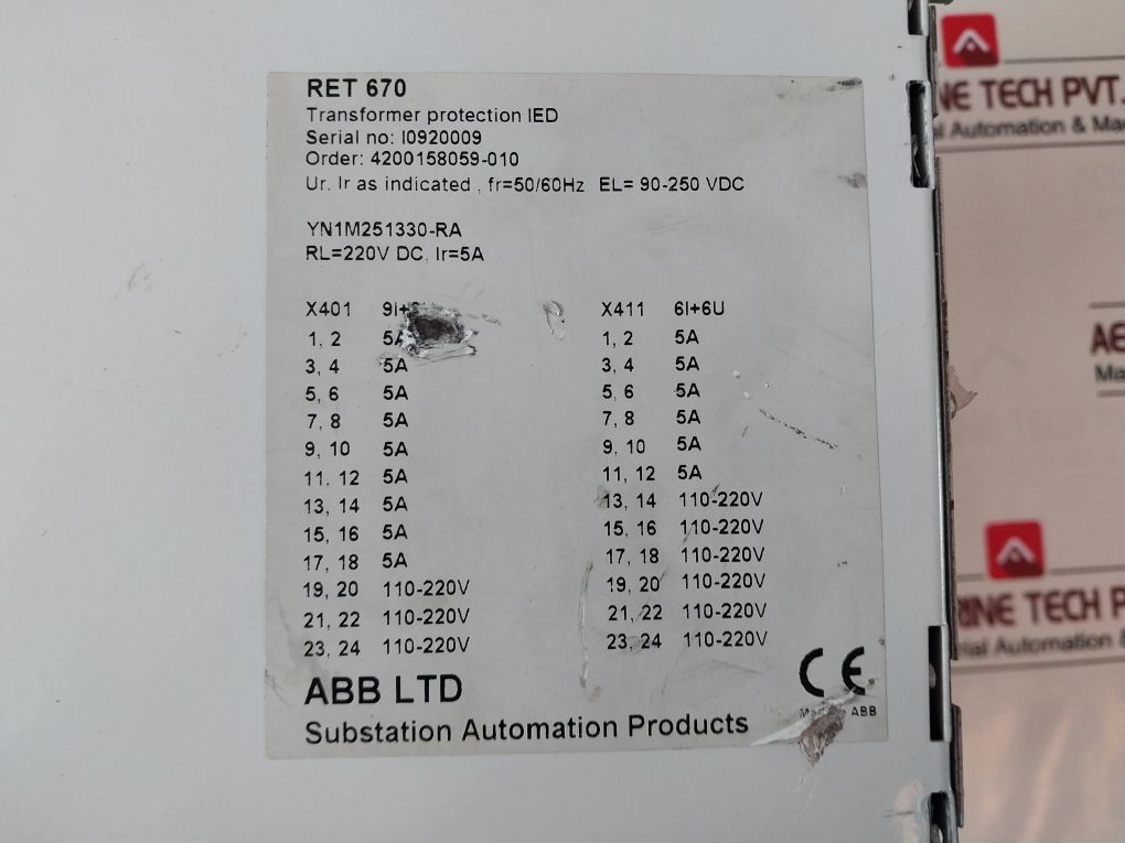 Abb Ret670