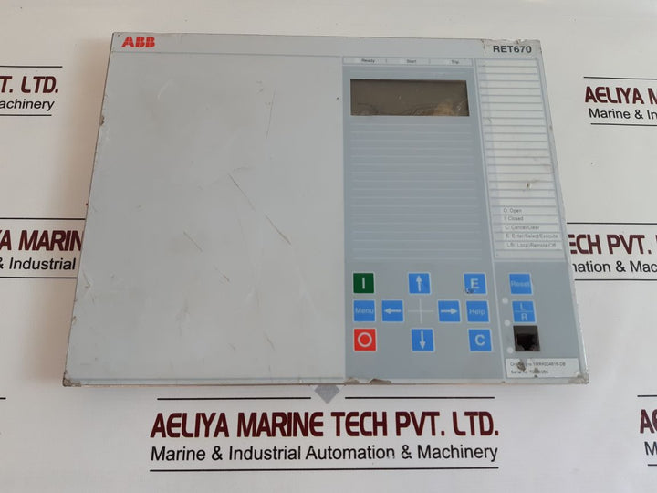 Abb Ret670 Display 1Mrk000008-pb Free Shipping
