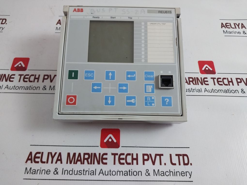 Abb Reu615 Protection & Control Relay Only Display Panel 2Rca025340A0001B