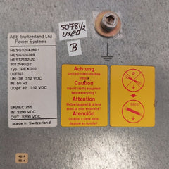Abb Rex010 Earth Fault Protection Unit
