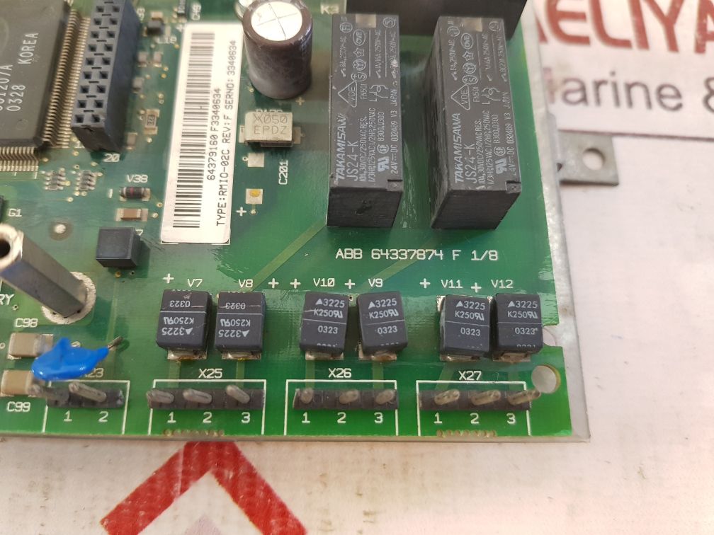 Abb Rmio-02C Cpu Board Rev: F