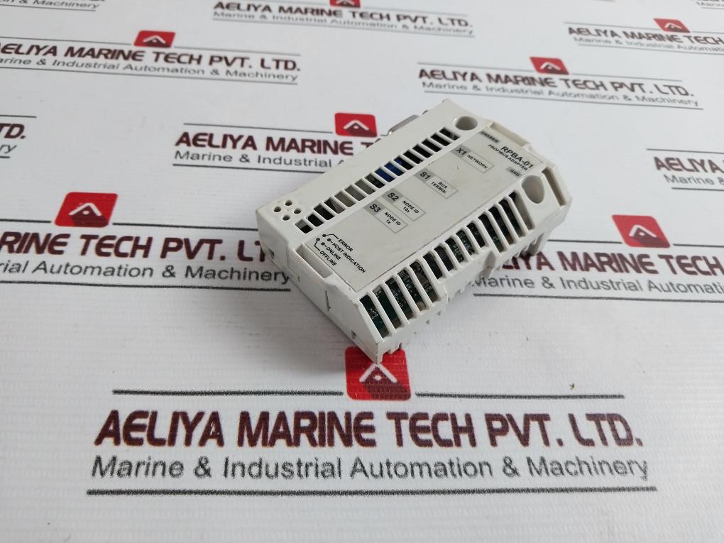 Abb Rpba-01 Profibus Dp Adapter Module Rev R