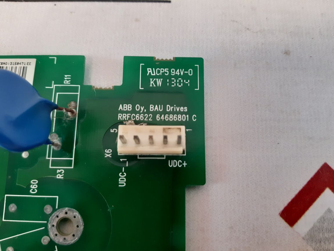 Abb Rrfc6622 64686801 C Filtring Board Rvar-5612