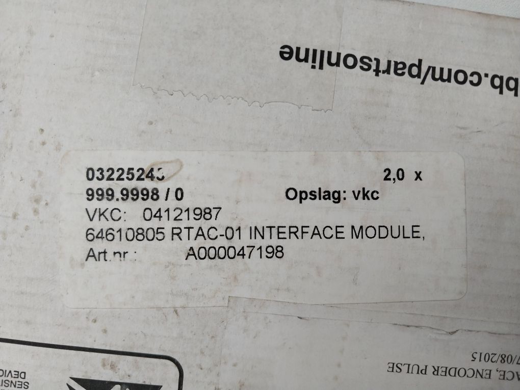 Abb Rtac-01 Pulse Encoder Interface