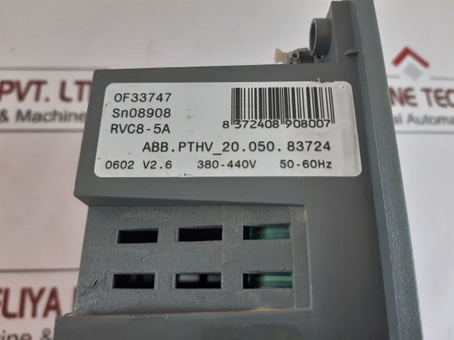 Abb Rvc8-5A Power Factor Controller 380-440V