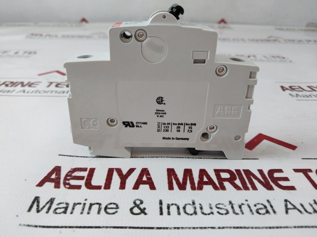 Abb S201-k15 Circuit Breaker 277/480 Va.C.