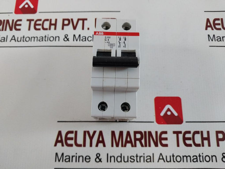 Abb S202-c4 Circuit Breaker 2Cd S252 001 R0044