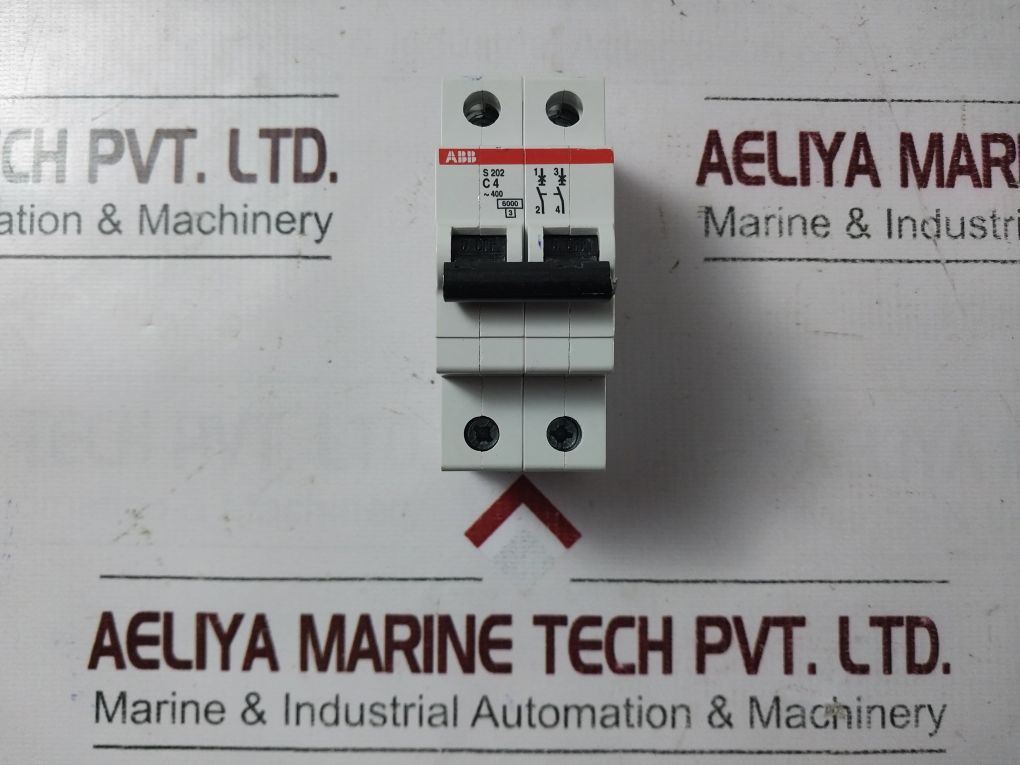 Abb S202 C4 2-pole Circuit Breaker