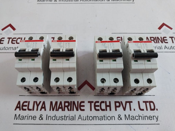 Abb S202-c6 Circuit Breaker 2-pole 277/480V A.C.