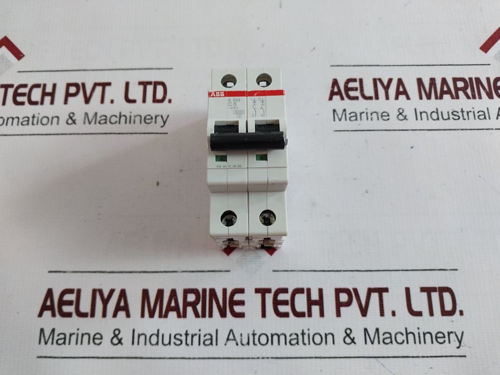 Abb S202-c6 Circuit Breaker 2-pole 277/480V A.C.