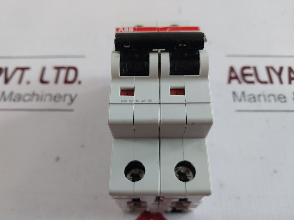 Abb S202-c6 Circuit Breaker 2-pole 277/480V A.C.