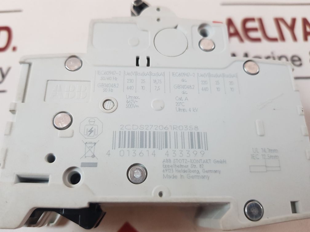 Abb S202M Z5A Uc Circuit Breaker