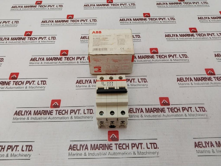 Abb S203 - C50 Miniature Circuit Breaker 277/480Vac