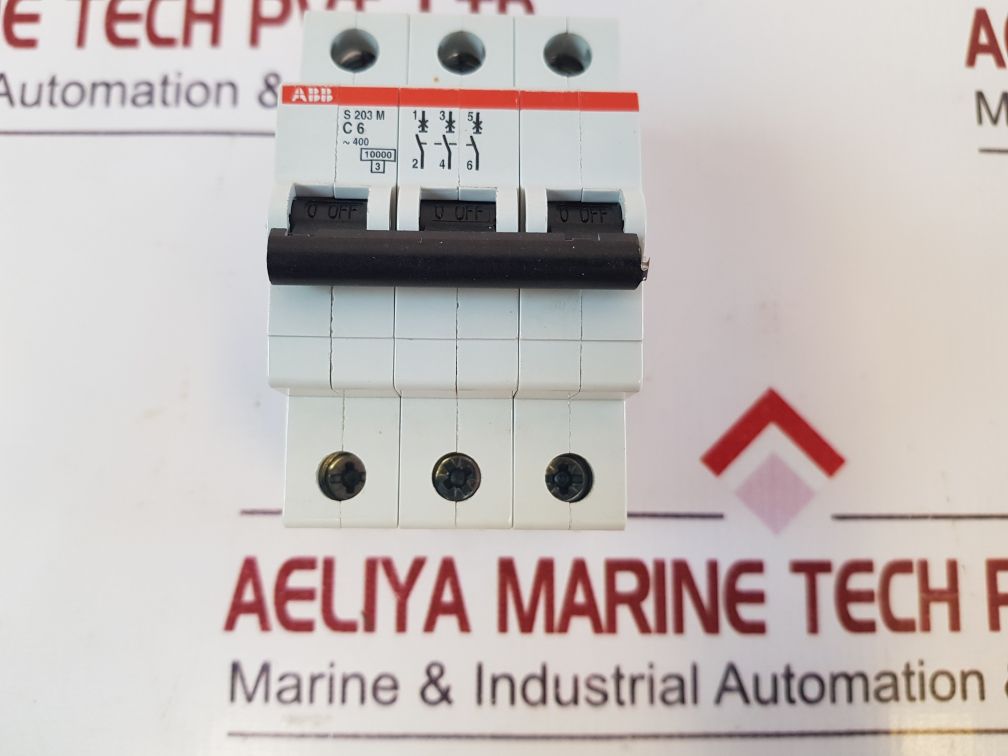 Abb S203M C6 Circuit Breaker 253440 Vac