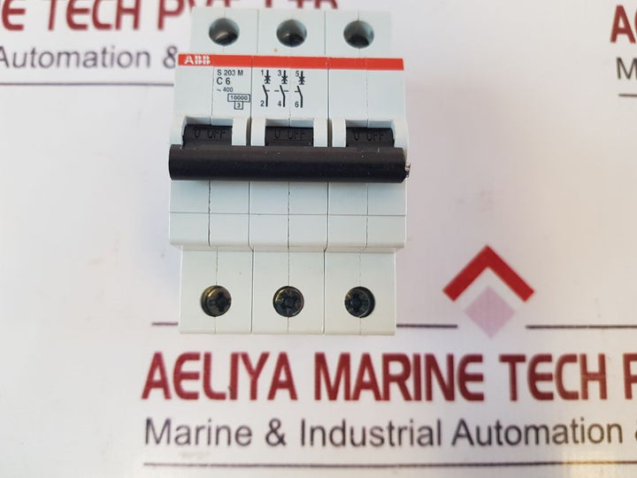 Abb S203M C6 Circuit Breaker 253440 Vac