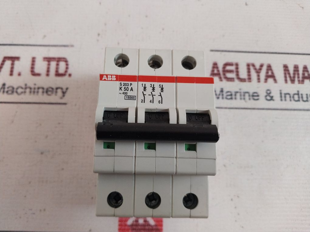 Abb S203P-k50 Moulded Case Circuit Breaker