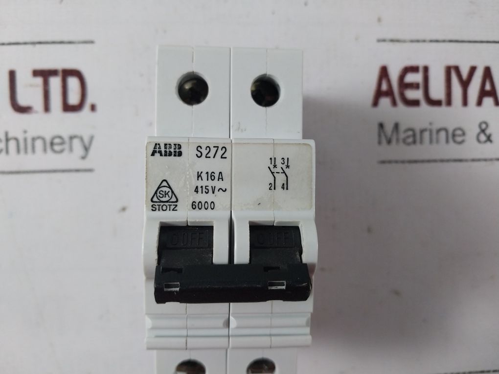 Abb S272 K16A Auxiliary Circuit Breaker