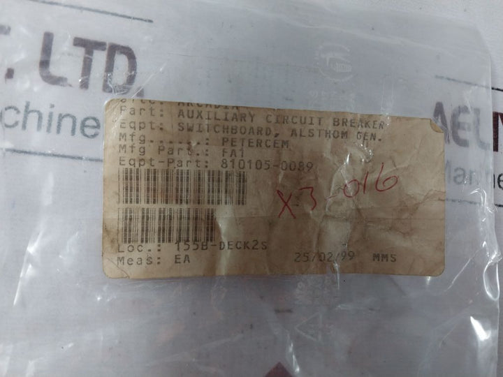 Abb S272 K16A Auxiliary Circuit Breaker