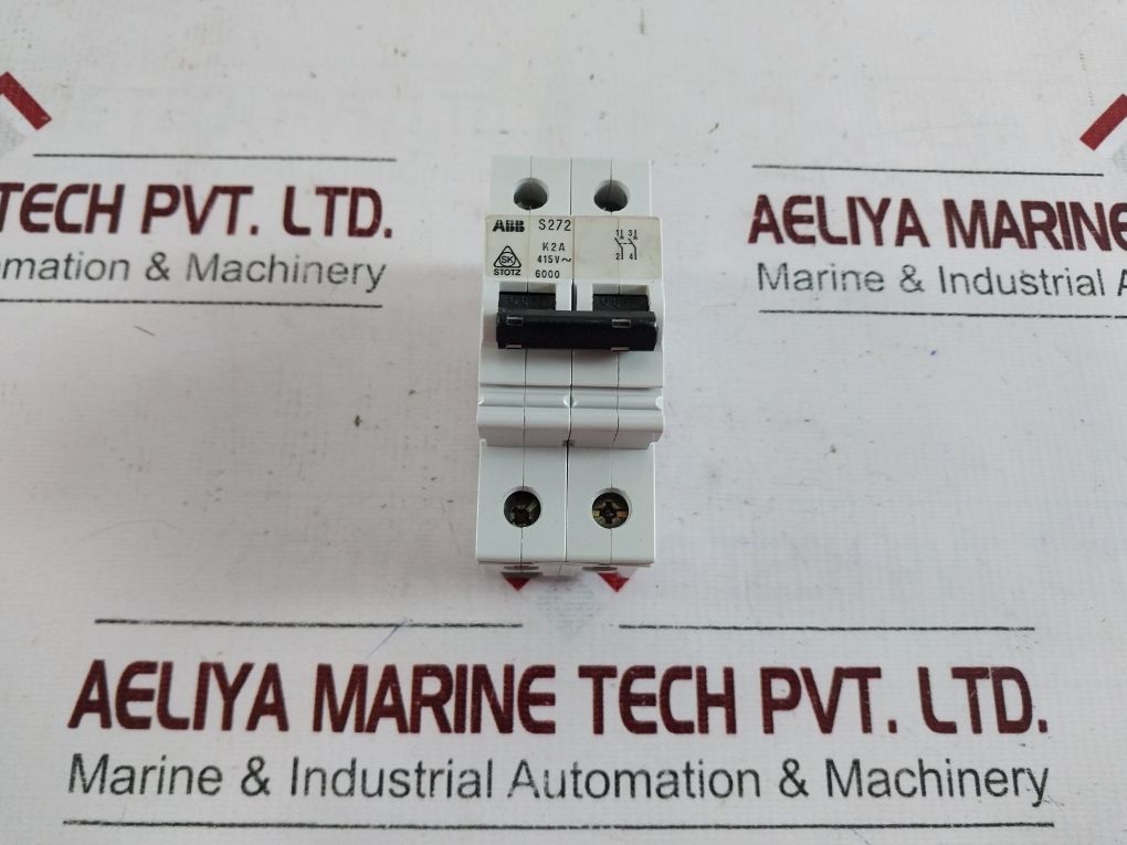 Abb S272 K2A Auxiliary Circuit Breaker 2-pole