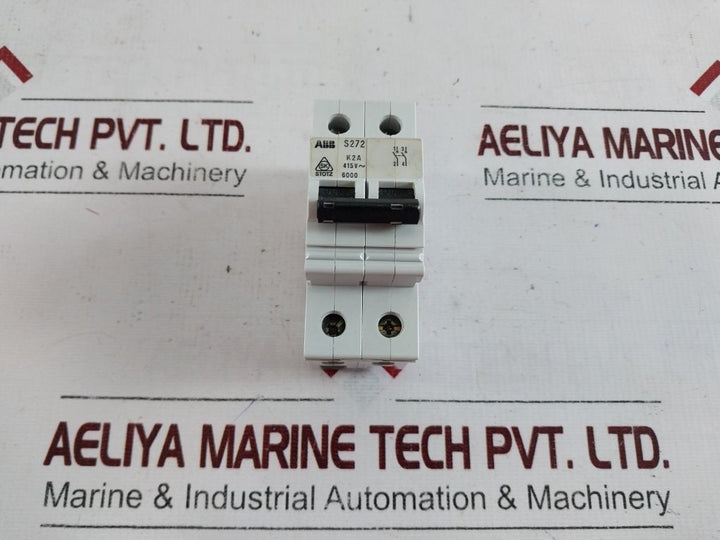 Abb S272 K2A Auxiliary Circuit Breaker 2-pole